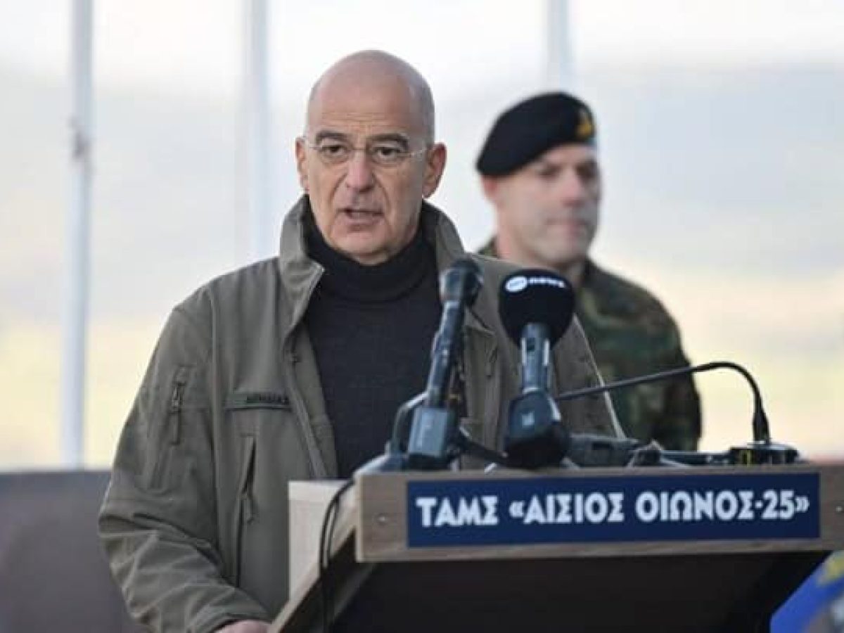 Δένδιας για drone και anti-drone: Οι ΕΔ έχουν μπει στη νέα εποχή