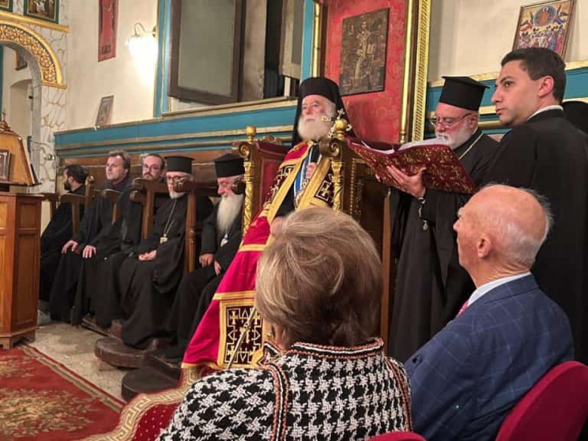 Μέγας Πανηγυρικός Εσπερινός στο Σιναϊτικό Μετόχι της Αγίας Αικατερίνης στο Κάιρο