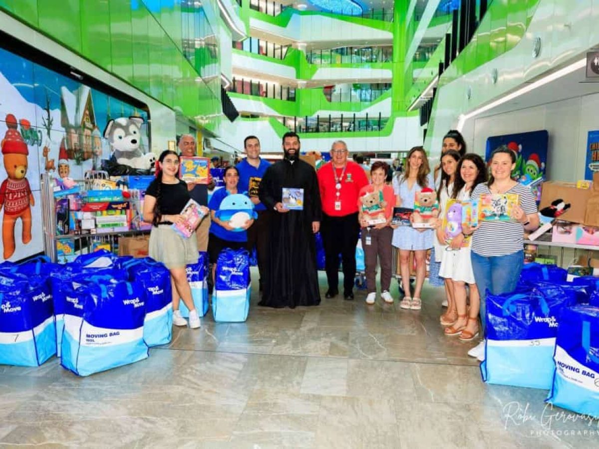 Πάνω από 1.000 χριστουγεννιάτικα δώρα για το Perth Children’s Hospital από την Αρχιεπισκοπή Αυστραλίας