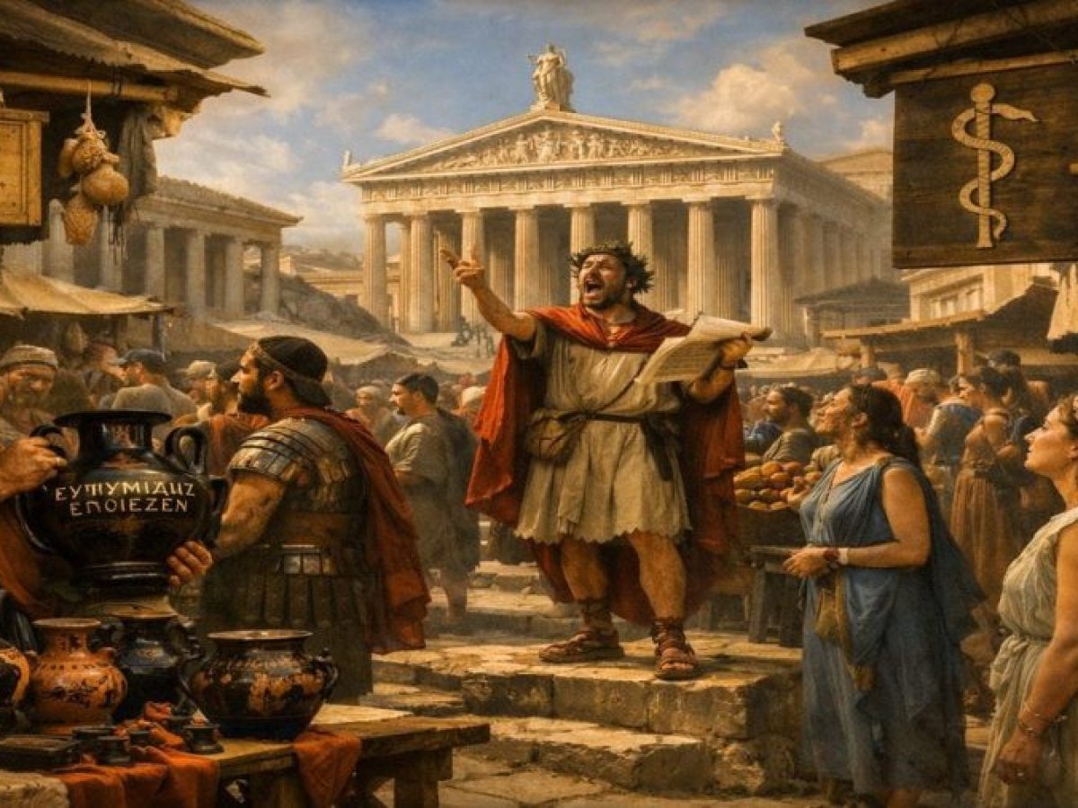 Η Διαφήμιση στην Αρχαία Ελλάδα: Τα Πρώτα «Marketing Tricks» της Ιστορίας