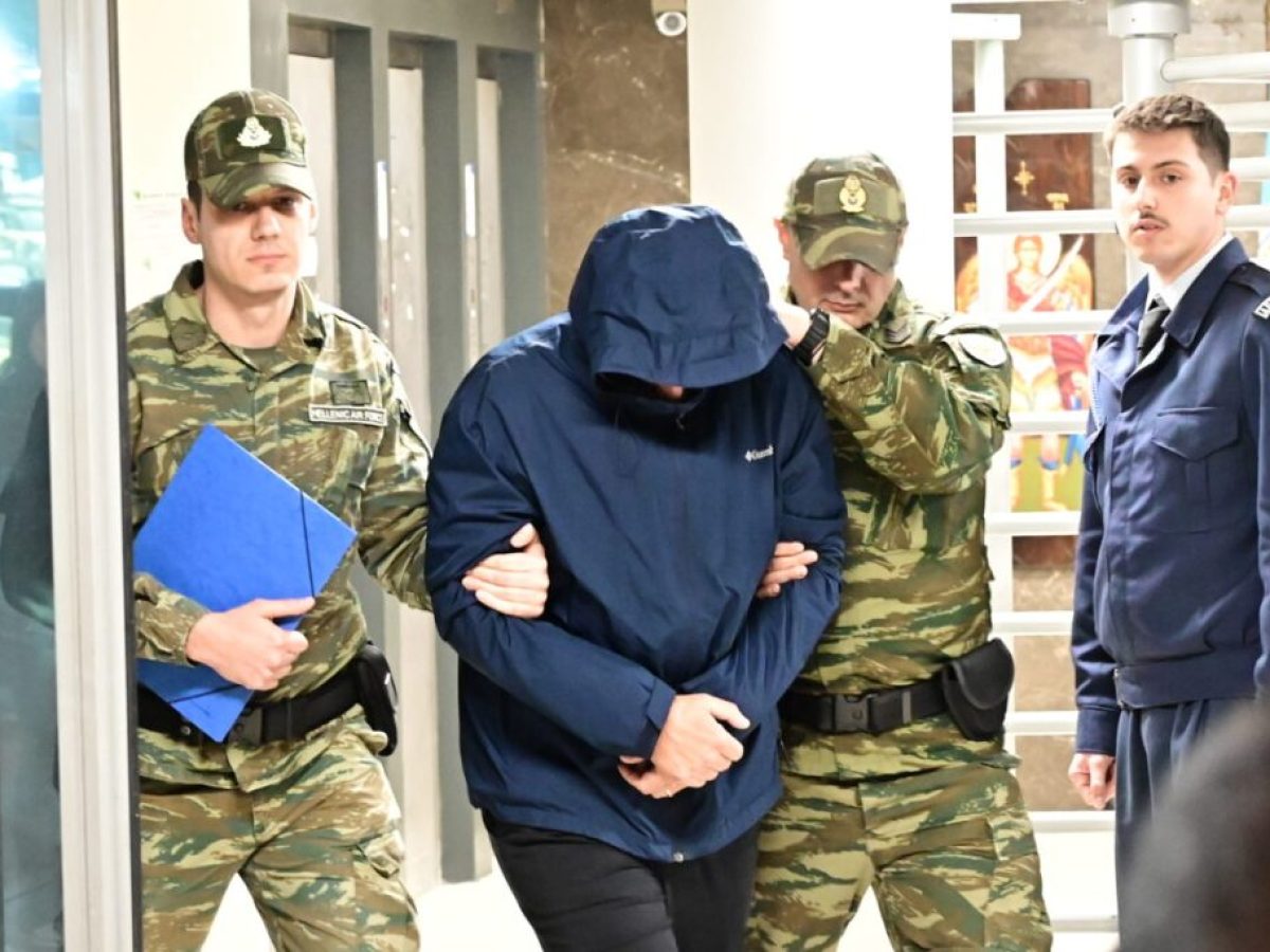 Προφυλακίστηκε ο Σμήναρχος που κατηγορείται για κατασκοπεία υπέρ της Κίνας – Τι ισχυρίστηκε στην απολογία του