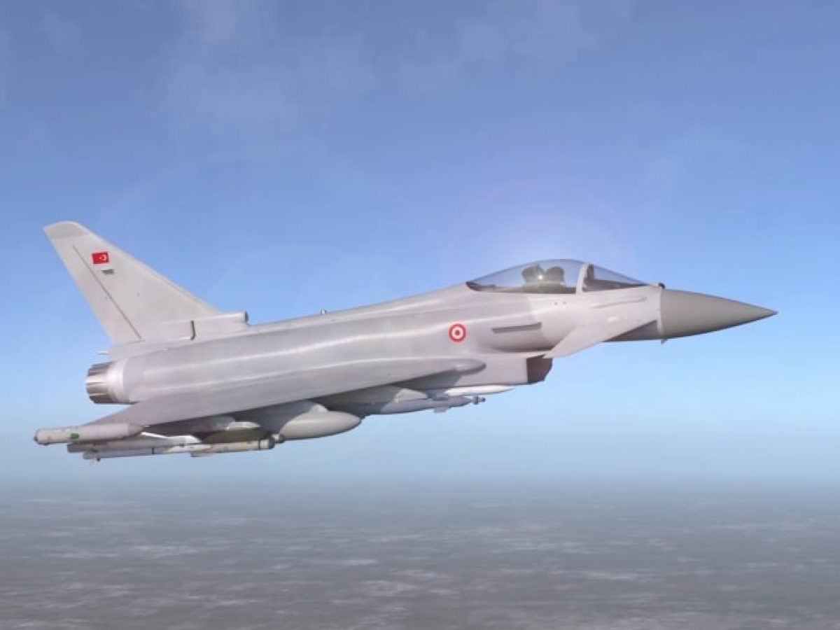 Σε σημαντική αναβάθμιση του εξοπλιστικού της προγραμματισμού για τα μαχητικά Eurofighter Typhoon προχωρά η Τουρκία