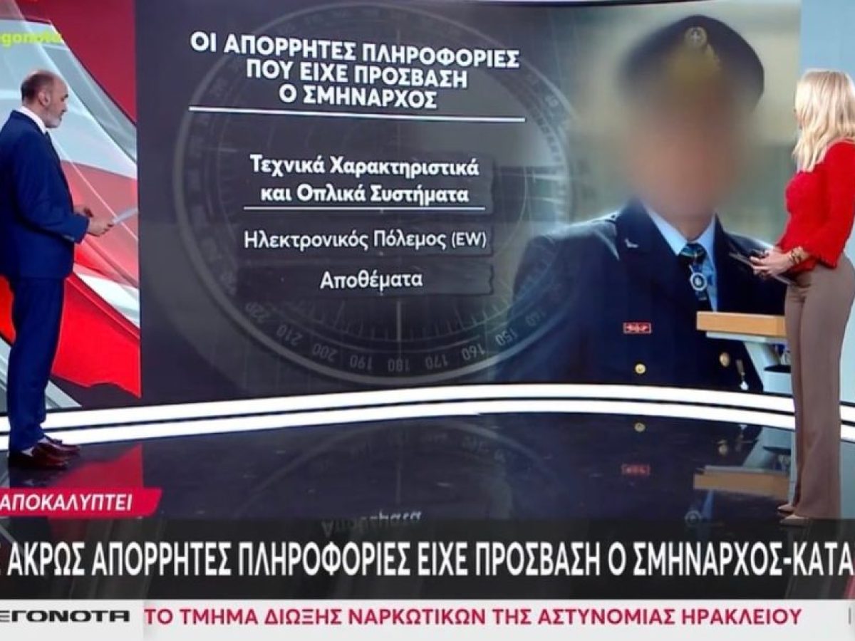 Στο μικροσκόπιο δύο απόστρατοι για την υπόθεση κατασκοπείας υπέρ της Κίνας