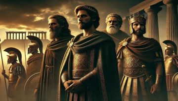 &Beta;&alpha;&sigma;&iota;&lambda;&epsilon;ί&sigmaf; &tau;&eta;&sigmaf; &Tau;&rho;&omicron;ί&alpha;&sigmaf;: &Alpha;&pi;ό &tau;&omicron;&nu; &Tau;&epsilon;ύ&kappa;&rho;&omicron; &kappa;&alpha;&iota; &tau;&omicron;&nu; &Delta;ά&rho;&delta;&alpha;&nu;&omicron; έ&omega;&sigmaf; &tau;&omicron;&nu; &Pi;&rho;ί&alpha;&mu;&omicron; &kappa;&alpha;&iota; &tau;&omicron;&upsilon;&sigmaf; &iota;&sigma;&tau;&omicron;&rho;&iota;&kappa;&omicron;ύ&sigmaf; &eta;&gamma;&epsilon;&mu;ό&nu;&epsilon;&sigmaf;
