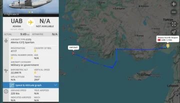 Ελληνικό μεταγωγικό αεροσκάφος C-27J προσγειώθηκε στη βάση του Ιντζιρλίκ