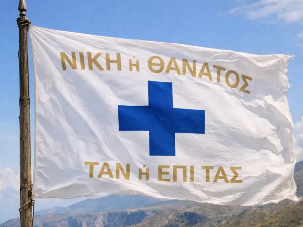 Η διαφορετική σημαία που υψώθηκε στη Μάνη στις 17 Μαρτίου και το μήνυμά της!