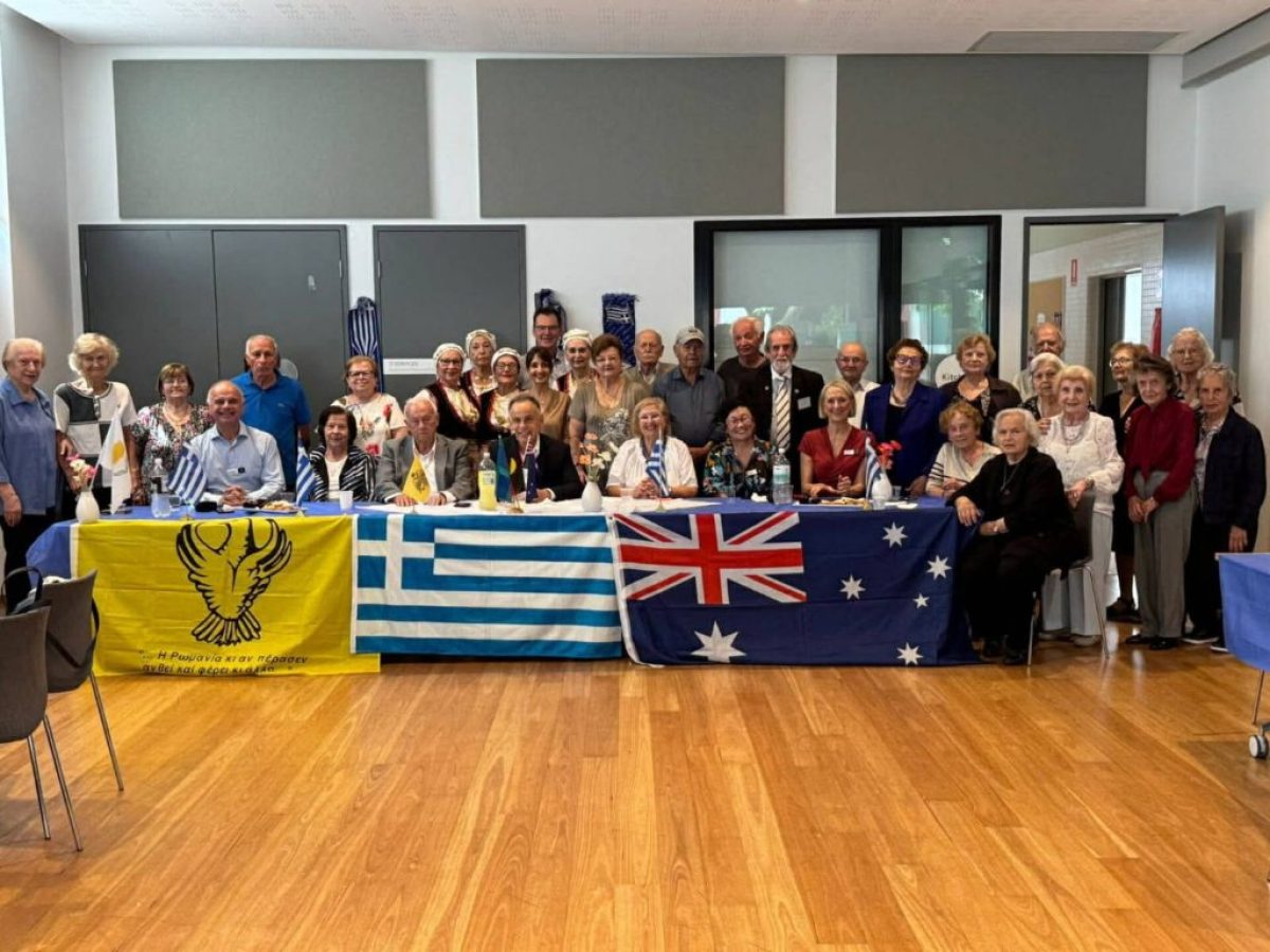 Ο Σύλλογος Ηλικιωμένων Boroondara–Camberwell Greek Senior Citizens Club τίμησε την 25η Μαρτίου