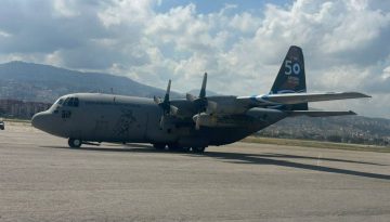Με C-130, η Ελλάδα έστειλε ανθρωπιστική βοήθεια στον Λίβανο [pics, vid]