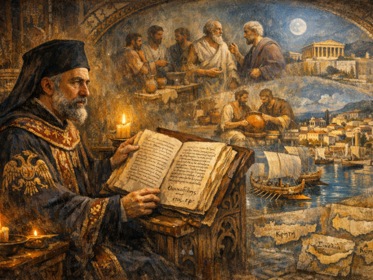 Πώς έβλεπαν οι Βυζαντινοί του 14ου αιώνα τους Αρχαίους Έλληνες