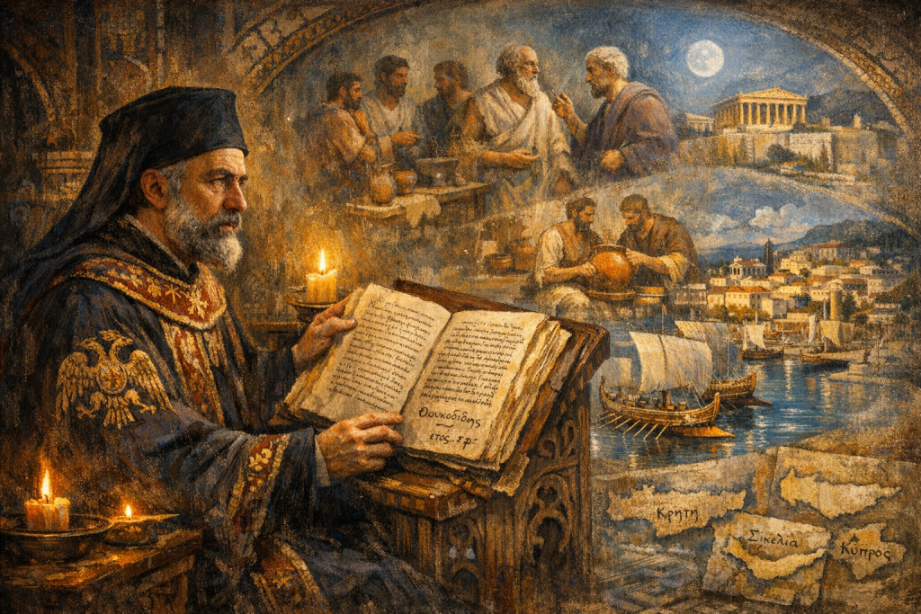 Πώς έβλεπαν οι Βυζαντινοί του 14ου αιώνα τους Αρχαίους Έλληνες