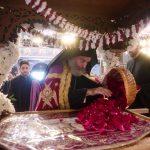 Ο Αρχιεπίσκοπος Αυστραλίας στην Ι. Επισκοπή Χώρας για τον Εσπερινό της Αποκαθηλώσεως