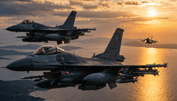 Οπλισμένα Τουρκικά F-16 στο Νοτιοανατολικό Αιγαίο – 8 παραβάσεις