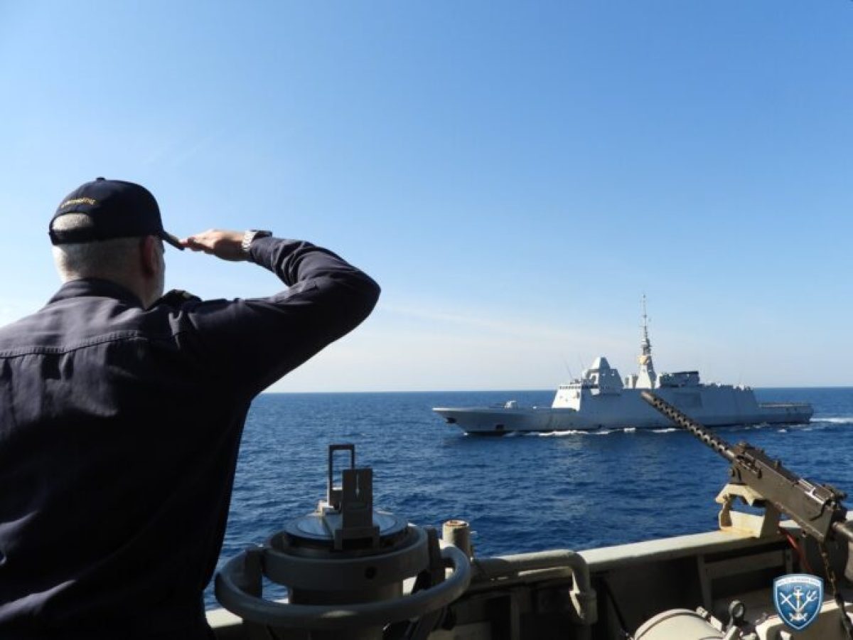 Συνεκπαίδευση γαλλικής FREMM με ελληνική φρεγάτα και υποβρύχιο