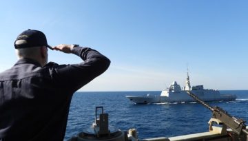 Συνεκπαίδευση γαλλικής FREMM με ελληνική φρεγάτα και υποβρύχιο