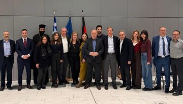 Στο Βερολίνο για την Εθνική Επέτειο της 25ης Μαρτίου η Γ.Γ. Απόδημου Ελληνισμού Μάιρα Μυρογιάννη