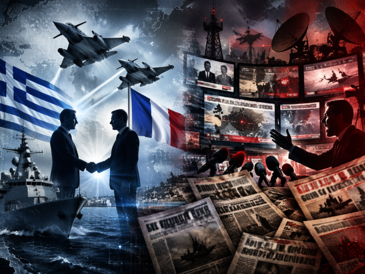 Τι αναφέρουν τα τουρκικά ΜΜΕ αντιδρούν στην αμυντική συμφωνία Ελλάδας – Γαλλίας
