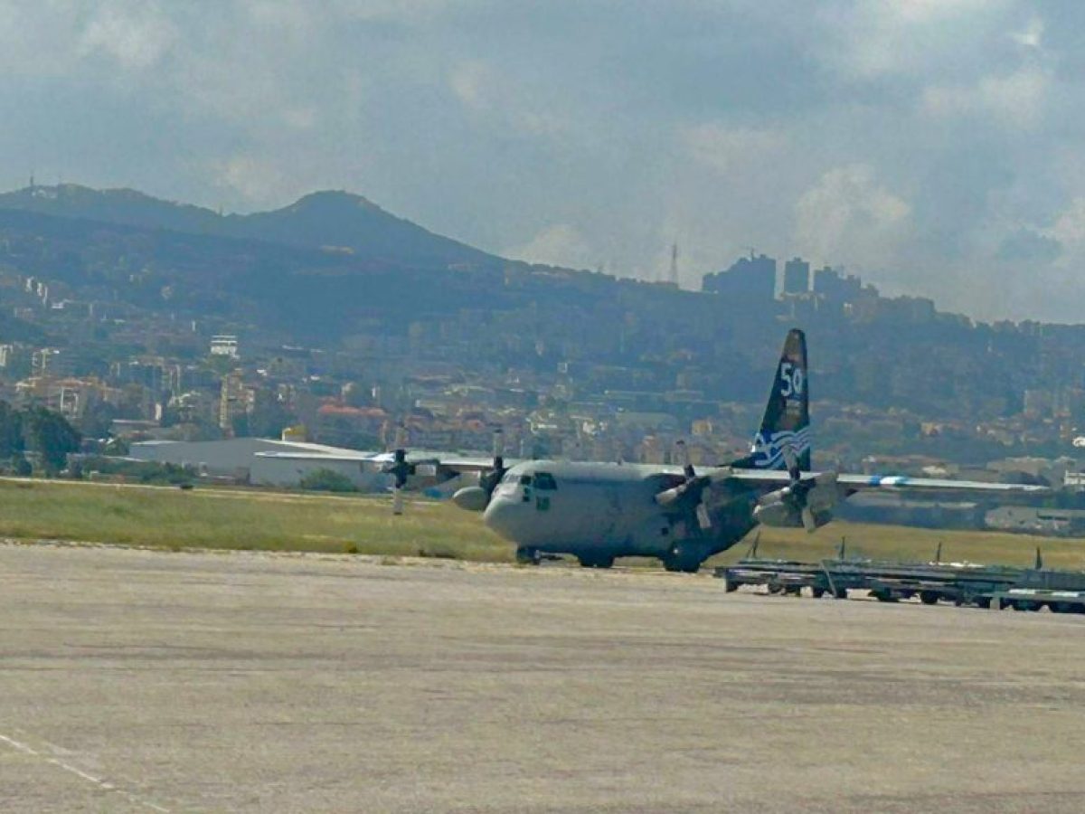 Αποστολή υλικού στον Λίβανο