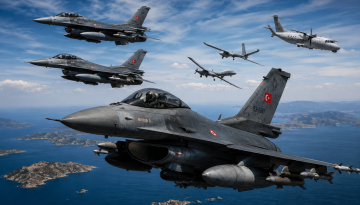 Oπλισμένα τουρκικά F-16 στο Αιγαίο – Εννέα παραβάσεις στο FIR Αθηνών