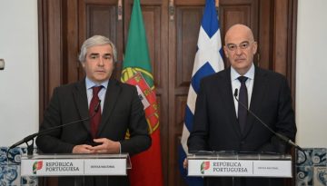 Δένδιας από Πορτογαλία: Συζητήσαμε το ενδεχόμενο συνεργασίας για τα μεταγωγικά αεροσκάφη C-390 [pics, vid]