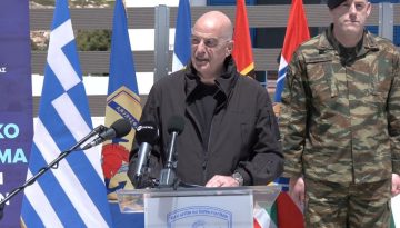 Δένδιας για drone στη Λευκάδα: «Περιμένω τις εξηγήσεις από τον Ουκρανό υπουργό Άμυνας»