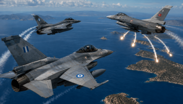 Εμπλοκή ελληνικών F-16 με οπλισμένα τούρκικα μαχητικά στο Αιγαίο