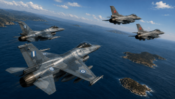 Οπλισμένα τουρκικά F-16 στο Αιγαίο – Άμεση αναχαίτιση από την Πολεμική Αεροπορία