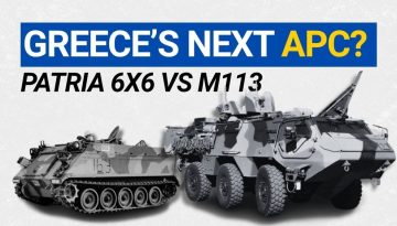Patria 6×6 εναντίον γαλλικών τεθωρακισμένων: Η μεγάλη επιλογή της Ελλάδας σε τεθωρακισμένα μεταφορικά οχήματα