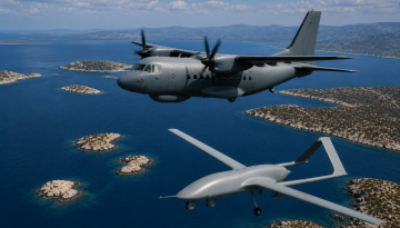 Τουρκικές παραβάσεις: Νέα πρόκληση με CN-235 και UAV στο Αιγαίο