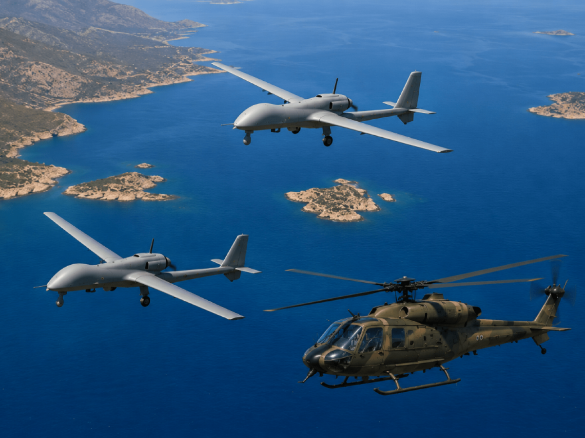 Τουρκικά UAV και ελικόπτερο προχώρησαν σε 3 παραβάσεις στο FIR Αθηνών