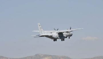 &Alpha;&iota;&gamma;&alpha;ί&omicron;: &Sigma;&upsilon;&nu;&epsilon;&chi;ί&zeta;&omicron;&nu;&tau;&alpha;&iota; &omicron;&iota; &pi;&alpha;&rho;&alpha;&beta;&iota;ά&sigma;&epsilon;&iota;&sigmaf; &kappa;&alpha;&iota; &omicron;&iota; &pi;&alpha;&rho;&alpha;&beta;ά&sigma;&epsilon;&iota;&sigmaf; &alpha;&pi;ό &tau;&omicron;&upsilon;&rho;&kappa;&iota;&kappa;ά drones &kappa;&alpha;&iota; CN-235