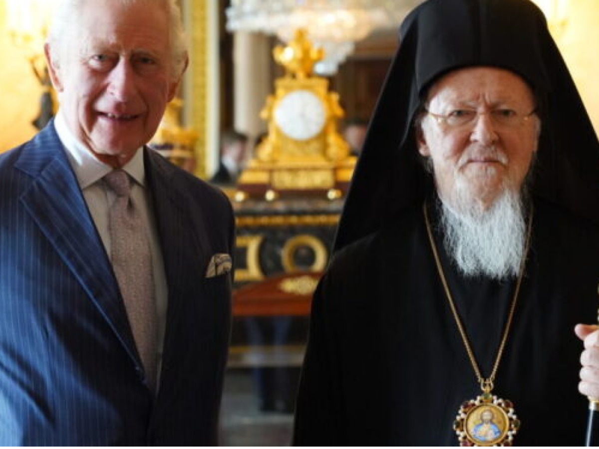 Ecumenical Patriarch met with King Charles III of the United Kingdom &ndash; ELLINIKI GNOMI &bull; Die Zeitung der Griechen in Europa.