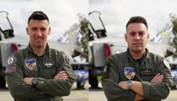 &Sigma;&upsilon;&nu;&tau;&rho;&iota;&beta;ή F-4 Phantom &sigma;&tau;&eta;&nu; &Tau;&alpha;&nu;ά&gamma;&rho;&alpha;: &Alpha;&upsilon;&tau;&omicron;ί &epsilon;ί&nu;&alpha;&iota; &omicron;&iota; &delta;ύ&omicron; &pi;&iota;&lambda;ό&tau;&omicron;&iota; &tau;&eta;&sigmaf; &Pi;&omicron;&lambda;&epsilon;&mu;&iota;&kappa;ή&sigmaf; &Alpha;&epsilon;&rho;&omicron;&pi;&omicron;&rho;ί&alpha;&sigmaf; &pi;&omicron;&upsilon; έ&chi;&alpha;&sigma;&alpha;&nu; &tau;&eta; &zeta;&omega;ή &tau;&omicron;&upsilon;&sigmaf;