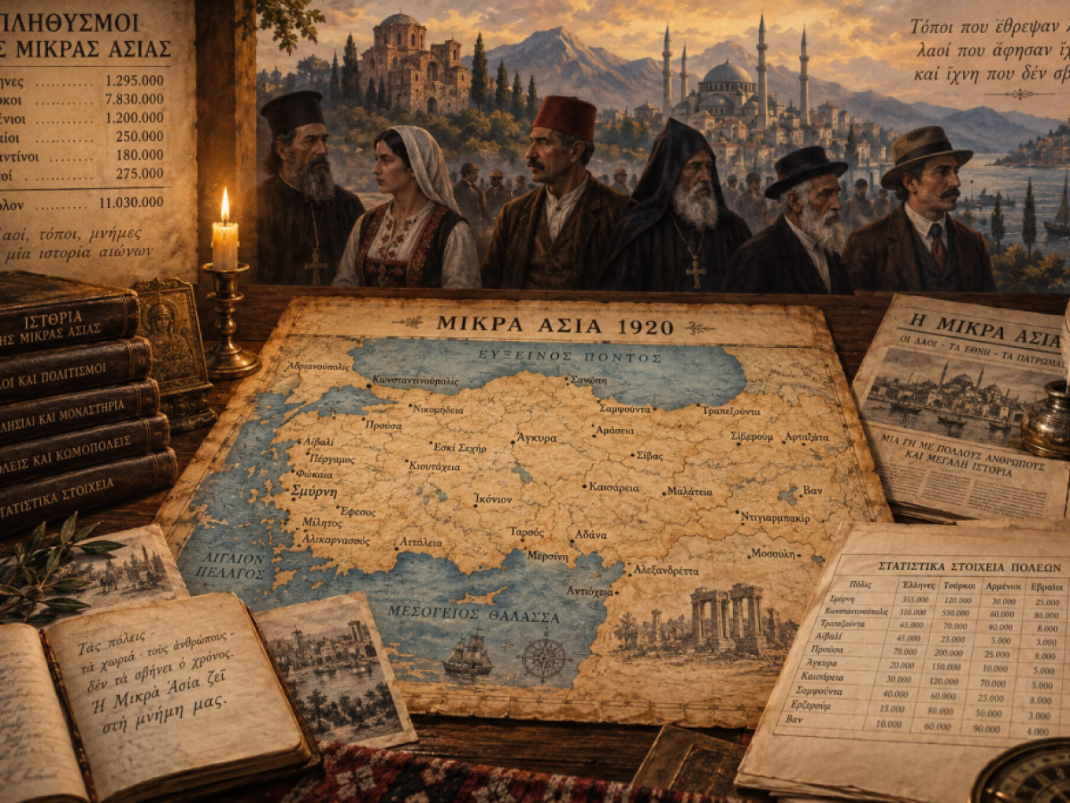 &Pi;ό&sigma;&omicron;&iota; ή&tau;&alpha;&nu; &pi;&rho;&alpha;&gamma;&mu;&alpha;&tau;&iota;&kappa;ά &omicron;&iota; Έ&lambda;&lambda;&eta;&nu;&epsilon;&sigmaf; &tau;&eta;&sigmaf; &Mu;&iota;&kappa;&rho;ά&sigmaf; &Alpha;&sigma;ί&alpha;&sigmaf; &pi;&rho;&iota;&nu; &tau;&eta;&nu; &Mu;&iota;&kappa;&rho;&alpha;&sigma;&iota;&alpha;&tau;&iota;&kappa;ή &Kappa;&alpha;&tau;&alpha;&sigma;&tau;&rho;&omicron;&phi;ή;
