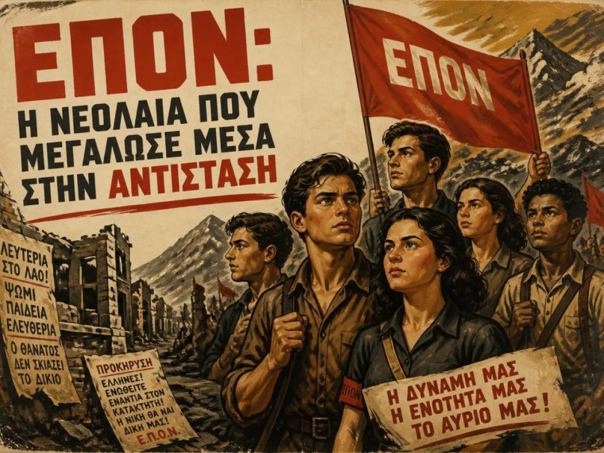 &Epsilon;&Pi;&Omicron;&Nu;: &eta; &nu;&epsilon;&omicron;&lambda;&alpha;ί&alpha; &pi;&omicron;&upsilon; &mu;&epsilon;&gamma;ά&lambda;&omega;&sigma;&epsilon; &mu;έ&sigma;&alpha; &sigma;&tau;&eta;&nu; &Alpha;&nu;&tau;ί&sigma;&tau;&alpha;&sigma;&eta;