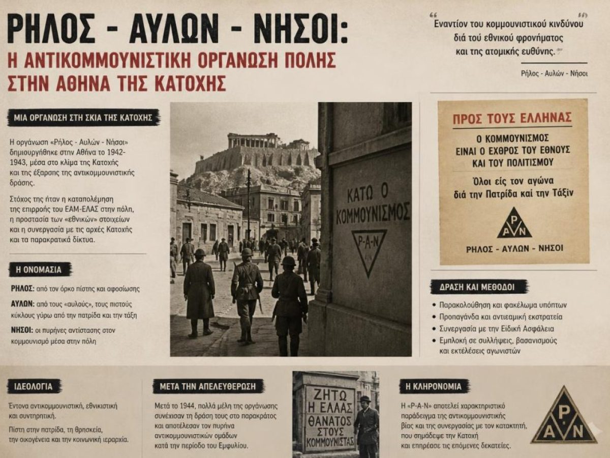&Rho;ή&lambda;&omicron;&sigmaf; &ndash; &Alpha;&upsilon;&lambda;ώ&nu; &ndash; &Nu;ή&sigma;&omicron;&iota;: &Eta; &alpha;&nu;&tau;&iota;&kappa;&omicron;&mu;&mu;&omicron;&upsilon;&nu;&iota;&sigma;&tau;&iota;&kappa;ή &omicron;&rho;&gamma;ά&nu;&omega;&sigma;&eta; &pi;ό&lambda;&eta;&sigmaf; &sigma;&tau;&eta;&nu; &Alpha;&theta;ή&nu;&alpha; &tau;&eta;&sigmaf; &Kappa;&alpha;&tau;&omicron;&chi;ή&sigmaf;