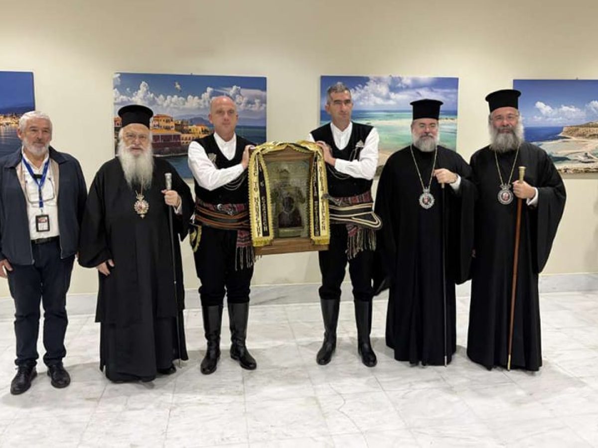 &Pi;&alpha;&nu;&alpha;&gamma;ί&alpha; &Sigma;&omicron;&upsilon;&mu;&epsilon;&lambda;ά: Έ&phi;&tau;&alpha;&sigma;&epsilon; &sigma;&tau;&eta;&nu; &Kappa;&rho;ή&tau;&eta; &eta; &theta;&alpha;&upsilon;&mu;&alpha;&tau;&omicron;&upsilon;&rho;&gamma;ή &epsilon;&iota;&kappa;ό&nu;&alpha; &ndash; &Tau;&omicron; &alpha;&pi;ό&gamma;&epsilon;&upsilon;&mu;&alpha; &tau;&omicron;&upsilon; &Sigma;&alpha;&beta;&beta;ά&tau;&omicron;&upsilon; &eta; &epsilon;&pi;ί&sigma;&eta;&mu;&eta; &upsilon;&pi;&omicron;&delta;&omicron;&chi;ή